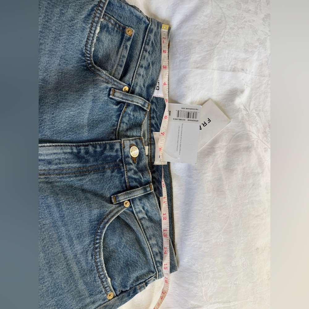 Frame Denim Gold Embellished Women's Jeans - Picture 13 of 13